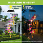 Flumy® - Solar Butterfly Wind Chime Light - Flumy