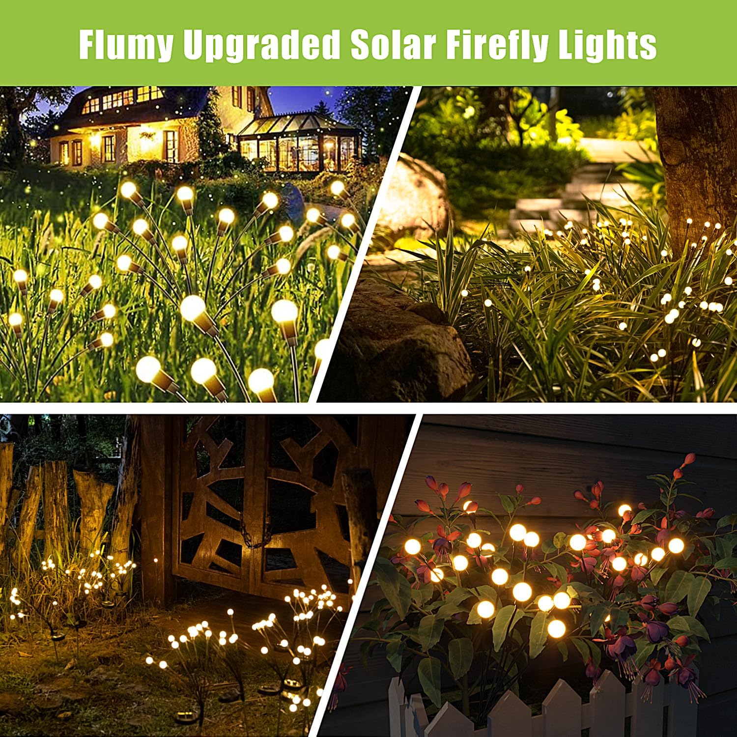 Flumy® - Solar Firefly Garden Lights - Flumy