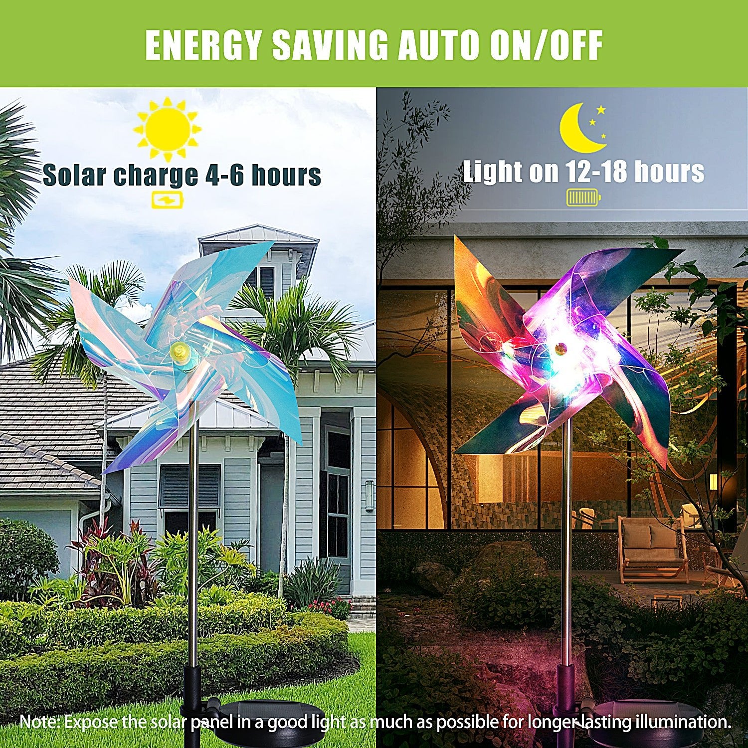 Flumy® - Solar Garden Windmill Light - Flumy