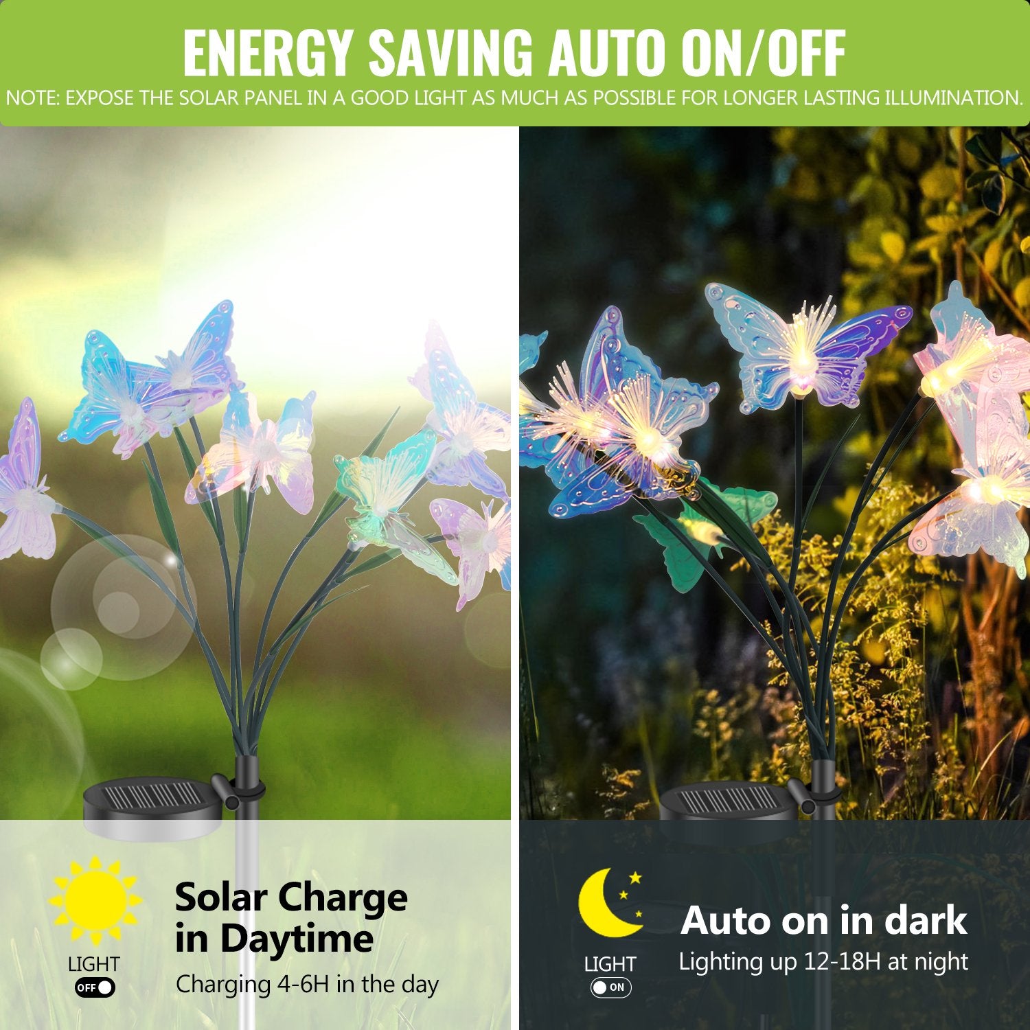 Flumy® - Solar Swaying Butterfly Light - Flumy